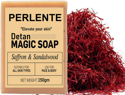 PERLENTE Soaps for Bath Body Tan Removal Soap & Detan Soap(150 g)