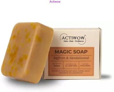 ACTIWOW Magic Soap Lemon Herb Bar for Oil Control and Shine(100 g)