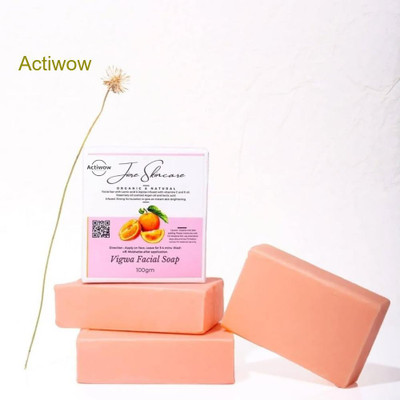 ACTIWOW Jiore Skincare Vigwa Whitening Soap with Vitamin C & Lactic Acid(100 g)