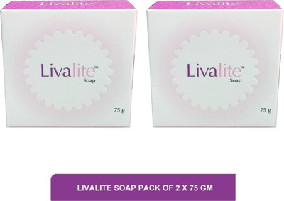 Livalite Skin Lightning Soap FOR MEN AND WOMEN(2 x 37.5 g)