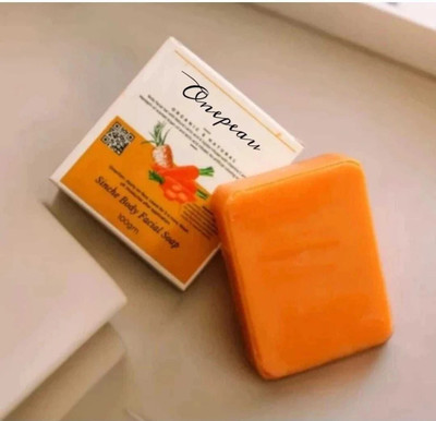 ONE PEAU Sinche Body Facial Soap skin Whitening Natural & Nourishing with Herbal Extracts(100 g)