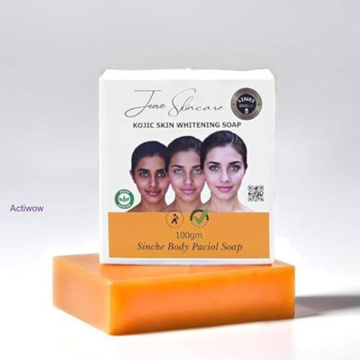 ACTIWOW Jiore Skincare Sinche Kojic Soap for Skin Brightening & Clarity A01(100 g)
