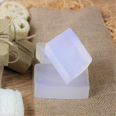 MIKRIV Transparent Glycerin Soap Base-Melt&Pour,Clear Soap Base for Soap Making(2 x 500 g)