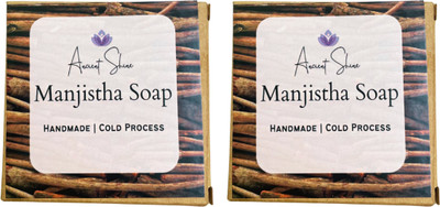 ANCIENT SHINE Manjistha Handmade Soap(2 x 100 g)