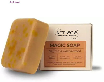 ACTIWOW Magic Soap Minty Aloe Bar for Cooling Summer Skin(100 g)
