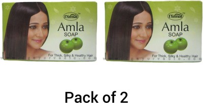 Nirmal AMLA FOR THICK SILKY A HEALTHY HAIR SOAP PACK OF 2(2 x 37.5 g)