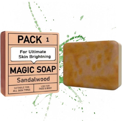 Agonize magic soap Ayurveda Magic Soap Skins Brightening (100gm){(100 g)