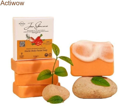 ACTIWOW Jiore Skincare Sinche Body Soap with Organic Coconut & Aloe Vera(100 g)