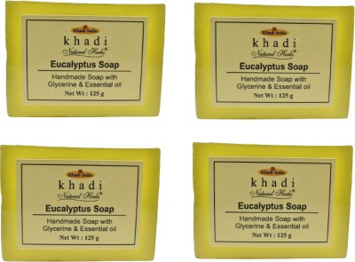 Natural herbs Ayurvedic Herbal Eucalyptus Soap(4 x 31.25 g)