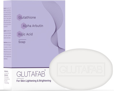 Glutafab Skin Lightening Soap with Glutathione and Kojic Acid For Pigmentation, Acne spot(75 g)