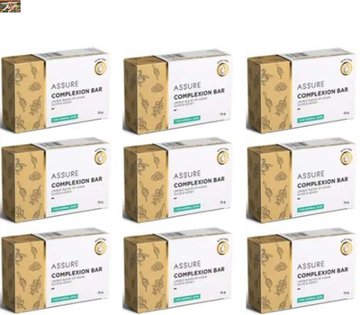 Rastic Assure Complexion Bar Soap Pack of 9 Lid-204(9 x 100 g)