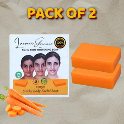 Kingvaliy Jiore Skincare Shinshe Body Extra Whiting Soap For Men & Women(2 x 100 g)