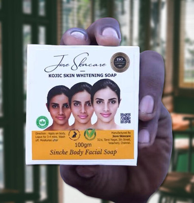 Jiore Sinche Body Facial Soap with Kojic Acid for skin whitening(100 g)