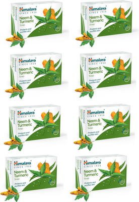 HIMALAYA Neem Turmeric Soap(8 x 75 g)