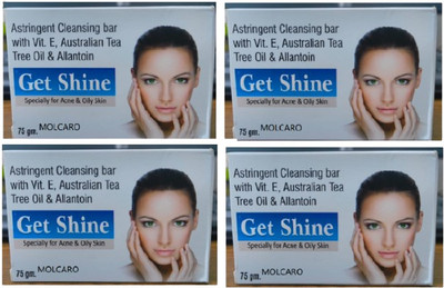 MOLCARO GET SHINE SOAP(4 x 18.75 g)