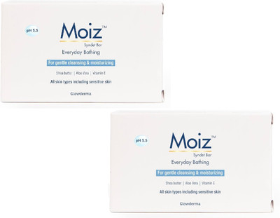 glowderma MOIZ Moisturizing Bar (2x75)(2 x 75 g)