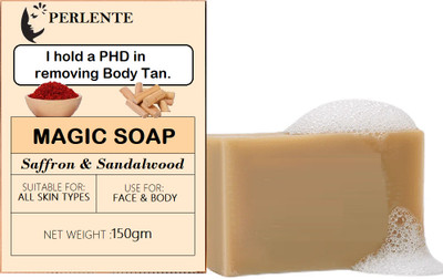 PERLENTE Soap For Brightening Underarm & Reduces Dark Spot | Soap(150 g)