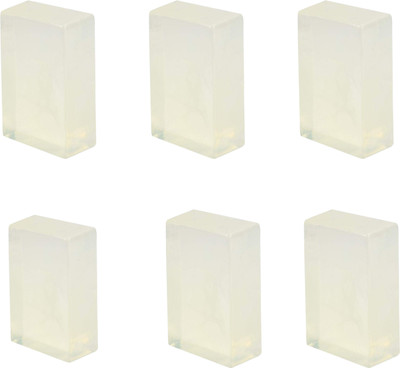 Bodhichitta Glycerin Ultra Clear melt & pour soap base 100gm X 6 Bars(6 x 100 g)