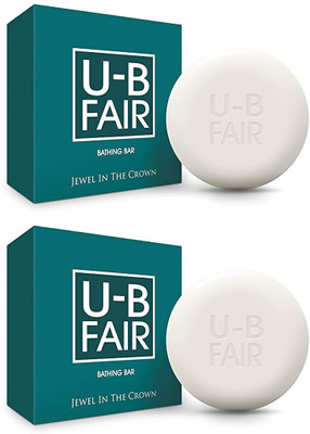 U-B FAIR Fairness Soap For Men & Women Pack Of 2 (150g Each)(2 x 150 g)