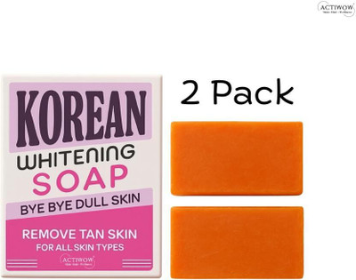 ACTIWOW Korean Soap for Daily Fairness Glow 2PCS(100 g)