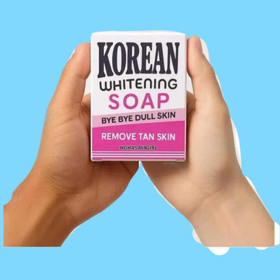 HGHASAYAGIRL Korean Soap with Pure Whitening Glow Care 20(100 g)