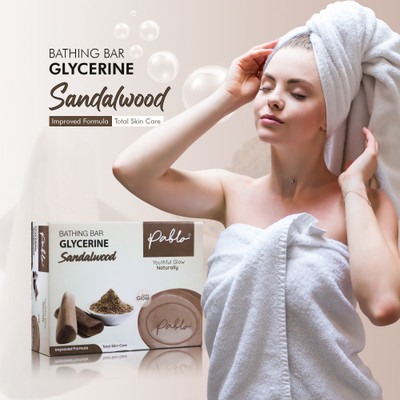 PABLO Sandalwood Spa Relax and Refresh Soothing Body Soap(80 g)