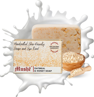 mushe Oats & Honey Soap(4 x 75 g)