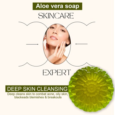 Groovy Aloe Vera & Argan Oil Nourishing Soap (100GM) (PACK OF 2)(200 g)