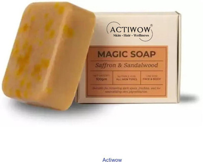 ACTIWOW Magic Soap Tea Tree Oil Bar for Acne-Control and Fresh Glow(100 g)