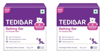 Tedibar Moisturising Baby Bathing Bar(2 x 150 g)