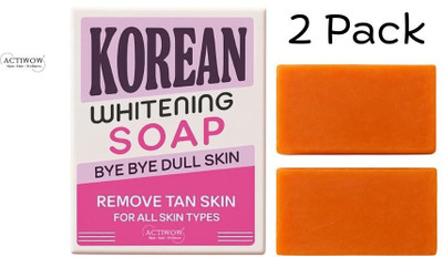 ACTIWOW Korean Soap for Skin Hydration & Glow 2PCS(100 g)