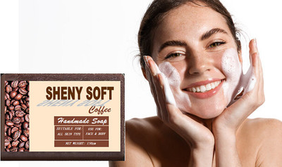 sheny soft Coffee Handmade Soap | Excellent Moisturizing Soap pack of 1 natural(150 g)