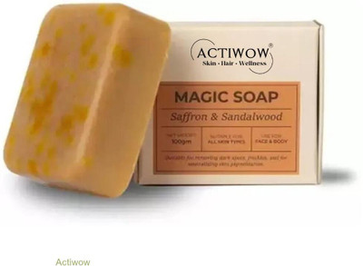 ACTIWOW Magic Soap Aloe Burst Bar for Instant Skin Hydration(100 g)