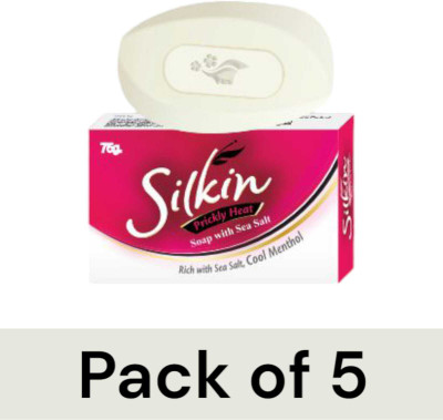 DOOMSDAY silkin prickly heat with shea salt soap(5 x 75 g)