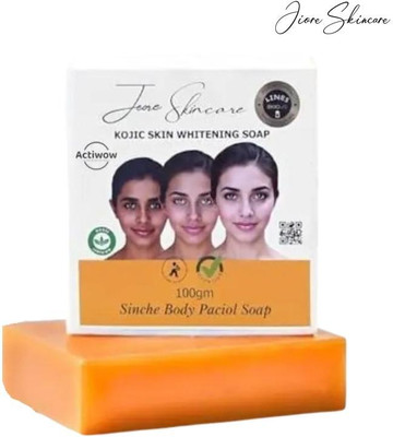 ACTIWOW Jiore Soap Organic Turmeric for Natural Glow(100 g)