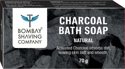 BOMBAY SHAVING COMPANY Deep Cleaning & Exfoliating Activated Charcoal Soap For Men & Women(70 g)