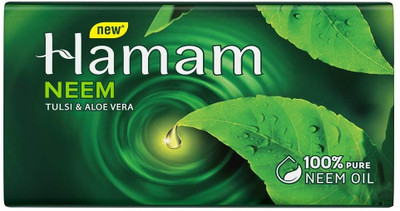 HAMAM Tulsi, Neem & AloeVera Soap - Pack Of 1(150 g)