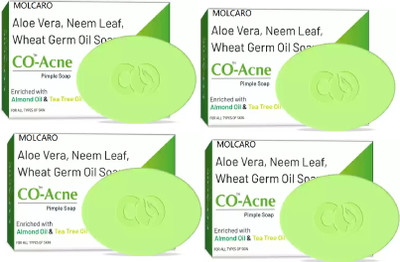 MOLCARO CO-ACNE POMPLE SOAP(4 x 18.75 g)