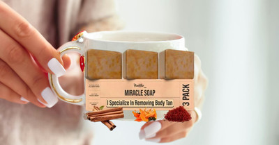 HINDSTAR Soap | Handmade Soaps For Glowing | lll(3 x 33.33 g)