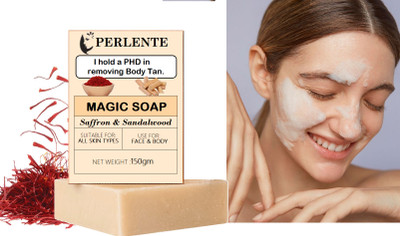 PERLENTE Best handmade soap for tan removal(150 g)