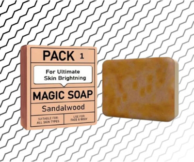 Agonize Magic Herbal Soap Face Body Glow (100gm)/(100 g)