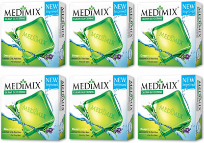 MEDIMIX Deep Hydration Soap - Pack of 6 - Each 100g(6 x 100 g)