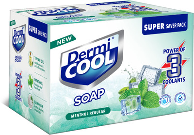 Dermicool Soap Pack of 3(3 x 125 g)