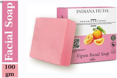 INDIANA HUDA Vigwa Soap Pack of 2 – Whitening & Radiant Glow Facial Bar(100 g)