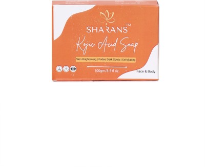 Sharans Kojic Acid Soap with Vitamin C & E(100 g)