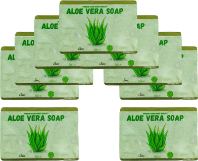 linic HERBAL ALOE VERA SOAP(9 x 100 g)