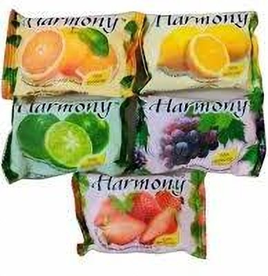 cezliar harmony orange,lemon.grapes,strawberry soap Bathing 5(5 x 75 g)