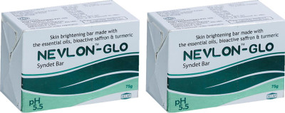 Nevlon -Glo Syndet Bar Soap (Pack of 2)(2 x 75 g)