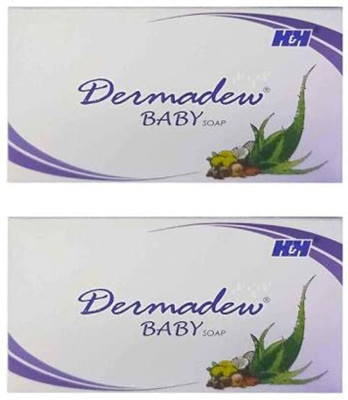 H&H Dermadew Baby Soap Pack of 2(2 x 37.5 g)
