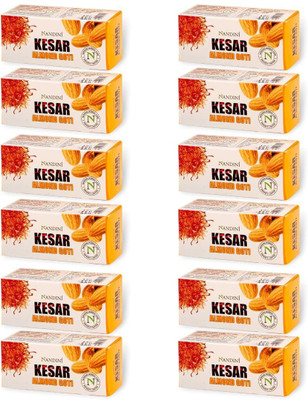 Nandini Almond kesar goti for face beauty pack of 13(12 x 2.08 g)